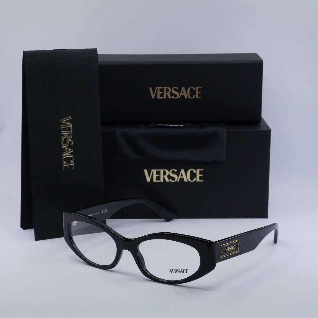Final Price! Versace Ve3369 Gb1 53mm Eyeglasses